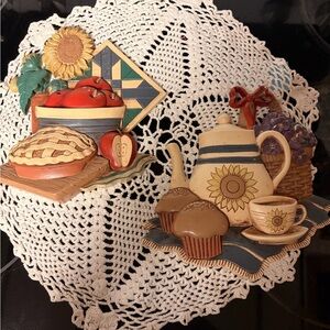 Sunflower Kitchen Decor Set